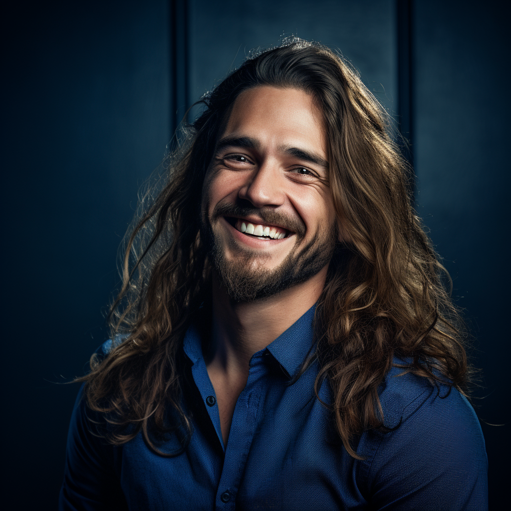 queenofdefiance_realistic_phot_of_a_guy_smilling_with_long_hair_e08d94b5-1186-4ce3-9b79-57b6d19c7e42